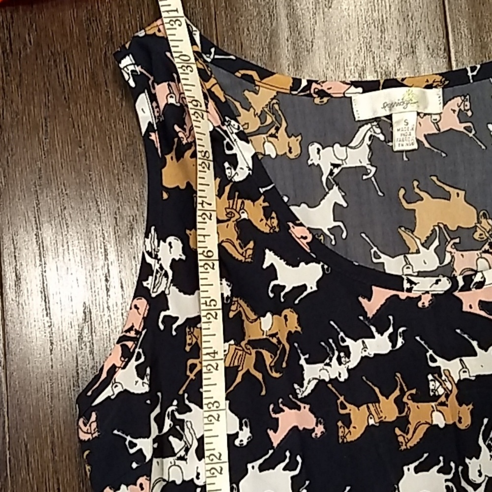 Anthropologie Porridge horse dress S - Picture 4 of 5